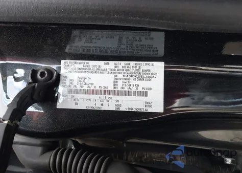 2014 Ford Focus Se из США, поврежденный, VIN 1FADP3K25EL344352